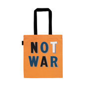 Bob and Roberta Smith Make Art Not War tote bag