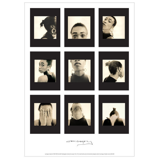 Joy Gregory Autoportrait poster