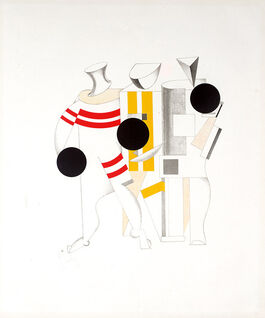 Lissitzky: 6. Sportsmen, from Figurines