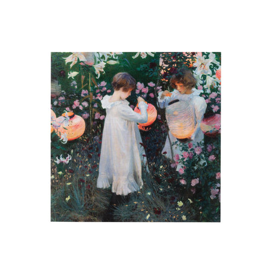 John Singer Sargent Carnation, Lily, Lily, Rose greetings card
