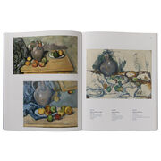Cezanne exhibition book (paperback) inside