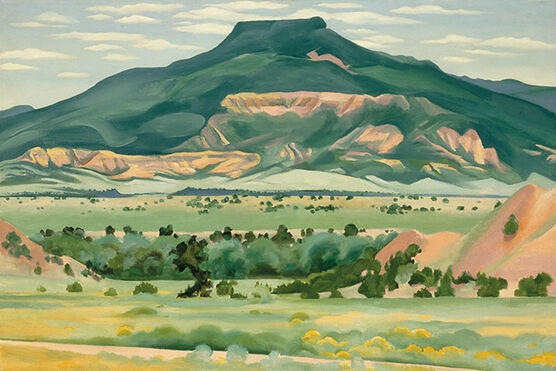 Georgia O'Keeffe: My Front Yard, Summer