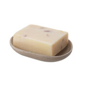 Natural ceramic soap dish