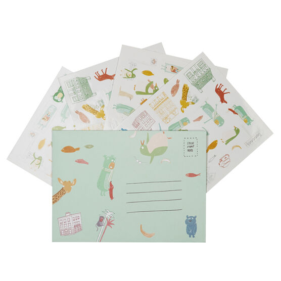 Melvin the Monkey sticker set