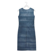 Lisa Milroy blue striped Summer Collection dress