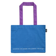 Blue Tate logo tote bag