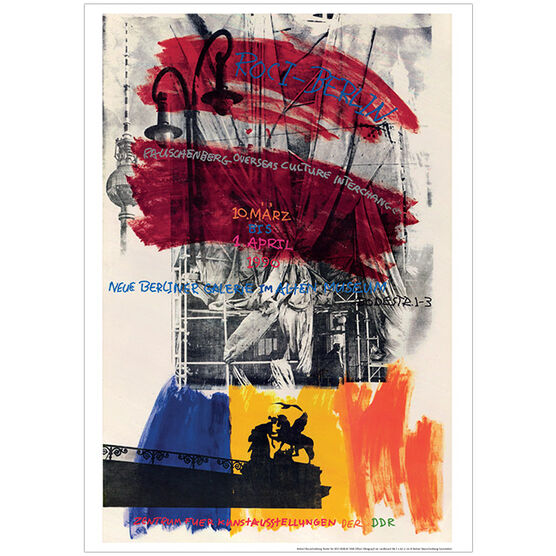 Robert Rauschenberg ROCI Berlin (exhibition poster)