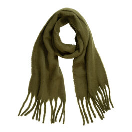 Green wide scarf