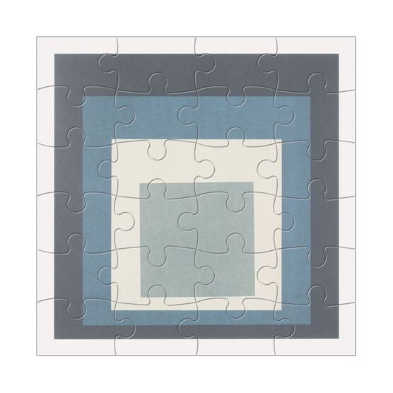 Josef Albers wooden puzzle set