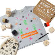 Stamp printing t-shirt kit