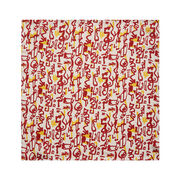 Patrick Heron Aztec silk pocket square