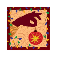 Kateryna Zabudska This Wonderful Time Christmas cards (pack of 6)