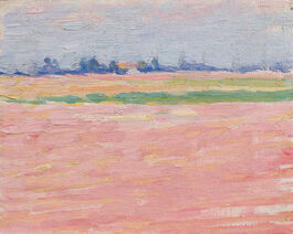 Robert Bevan: Morning over the Ploughed Fields