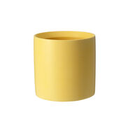 Yellow plant pot