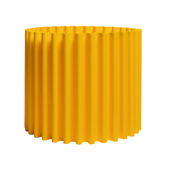 Yellow Curly Wurly large pot