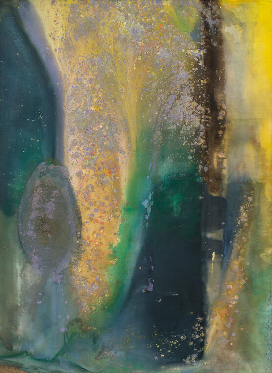 Frank Bowling: Ah Susan Woosh