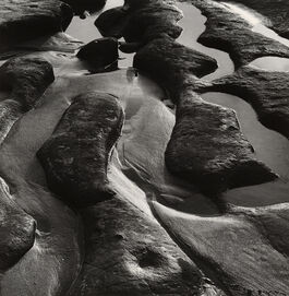 Brett Weston: Untitled (Rock and Water)