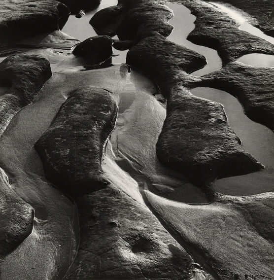 Brett Weston: Untitled (Rock and Water)
