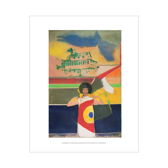 Frank Bowling: Cover Girl mini print