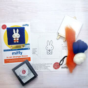 Miffy canvas needlefelt kit