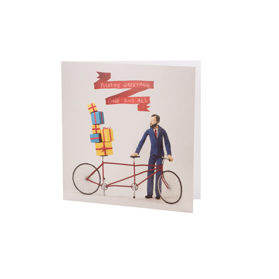 Tate RCA Christmas card Yuletide Bicycle (Pack of 6)