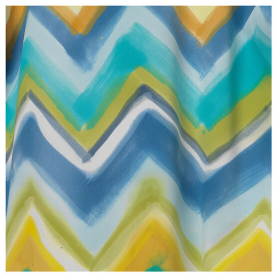 Lisa Milroy chevron Summer Collection dress