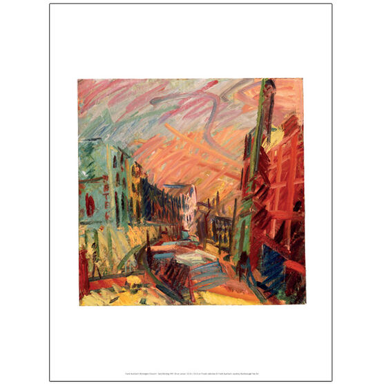 Frank Auerbach Mornington Crescent - Early Morning 1991 (exhibition print)
