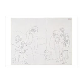 Pablo Picasso Dance of the Banderillas shelf print