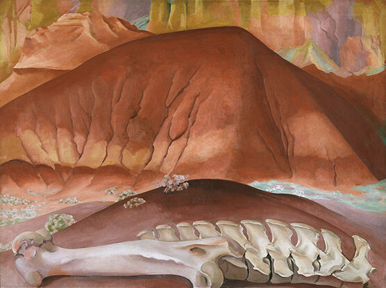 O'Keeffe: Red Hills and Bones