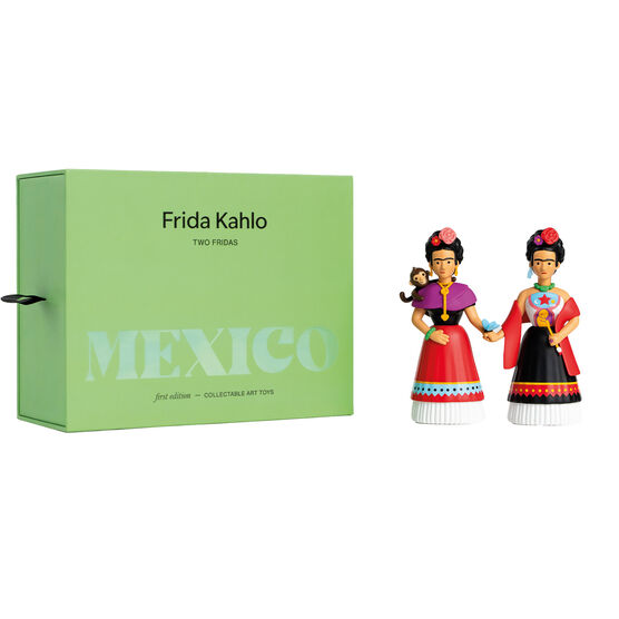 Frida Kahlo Two Fridas art dolls