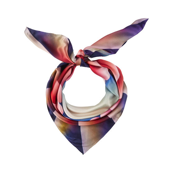 Judy Chicago Through the Flower silk scarf
