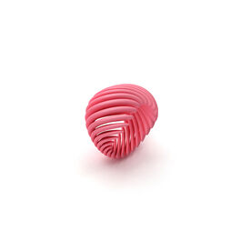Pink Helix 3D printed ring