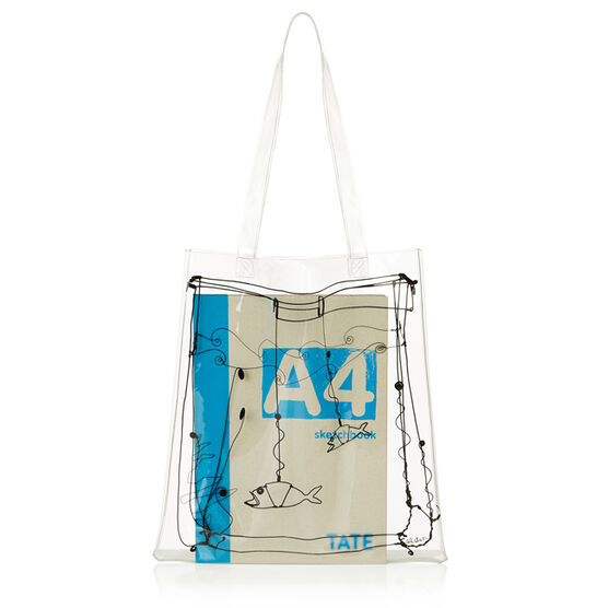 Calder Gold Fish Bowl tote bag