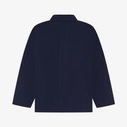 Deep indigo corduroy overshirt