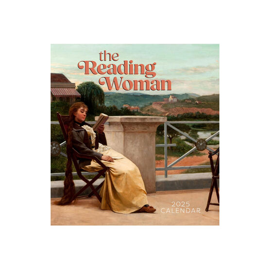 The Reading Woman 2025 mini wall calendar
