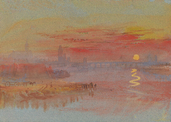 JMW Turner: The Scarlet Sunset