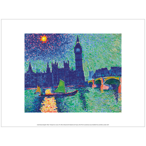 Derain Big Ben (exhibition print)