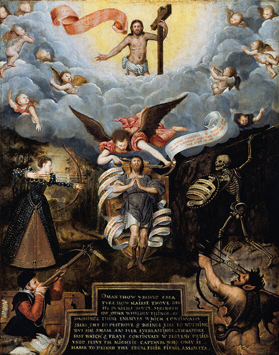 British School: An Allegory of Man