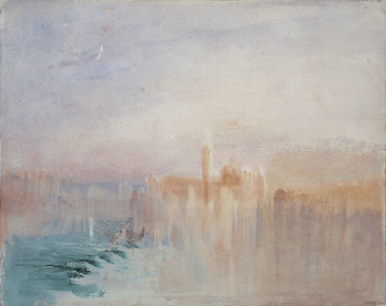 Turner: Venice: San Giorgio Maggiore at Sunset