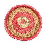 Kathryn Queama pink Tjanpi basket