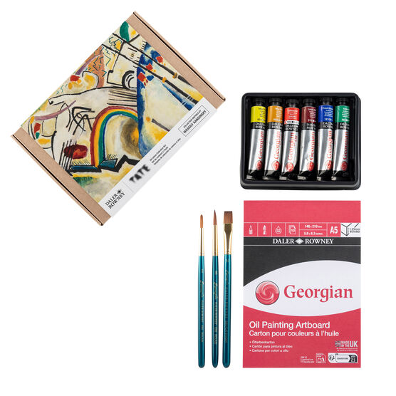 Wassily Kandinsky oil paint set