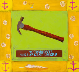 Lubaina Himid: Metal Handkerchief - Hammer/Anchor