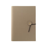 Recycled leather journal