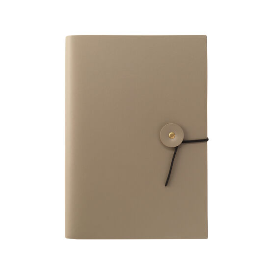 Recycled leather journal