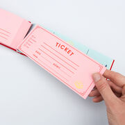 Gift ticket book