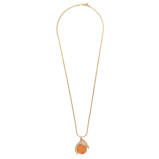 Orange necklace