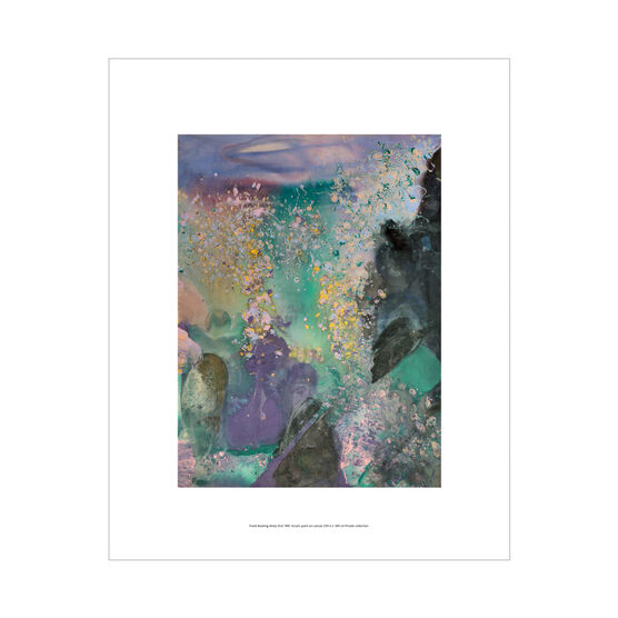Frank Bowling: Moby Dick mini print