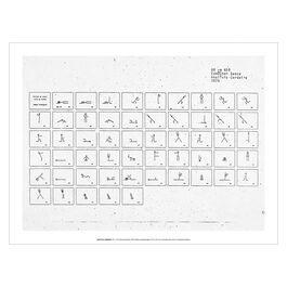 Analivia Cordeiro Dance Notation art print