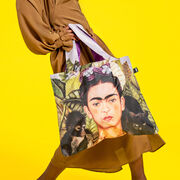 Frida Kahlo Self Portrait foldaway bag