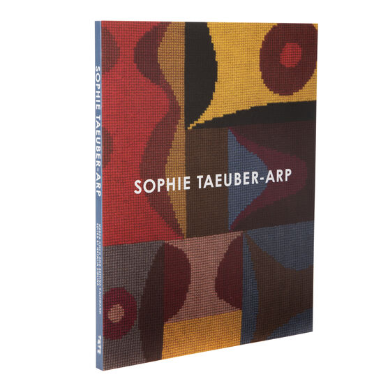 Sophie Taeuber-Arp exhibition book front cover angled
